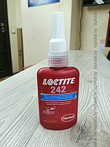 Резьбовой фиксатор средней прочности Loctite 242 50 мл, фото 3