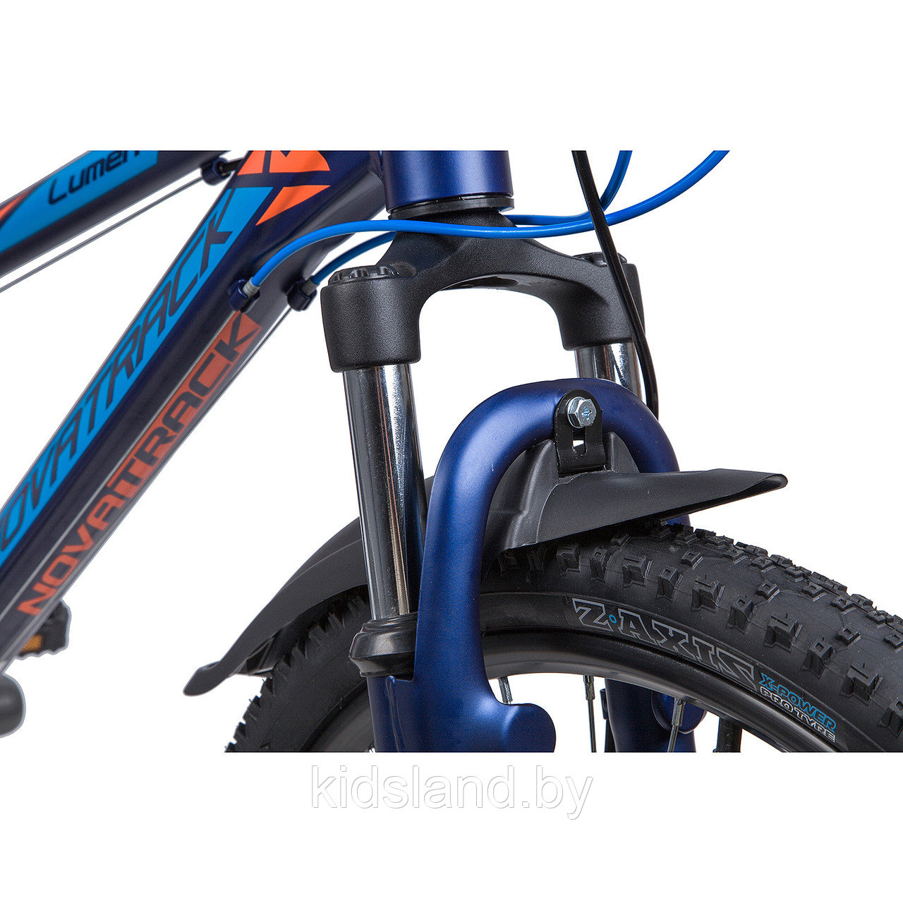 Велосипед Novatrack Lumen Disc 24" (синий) - фото 4 - id-p116830966