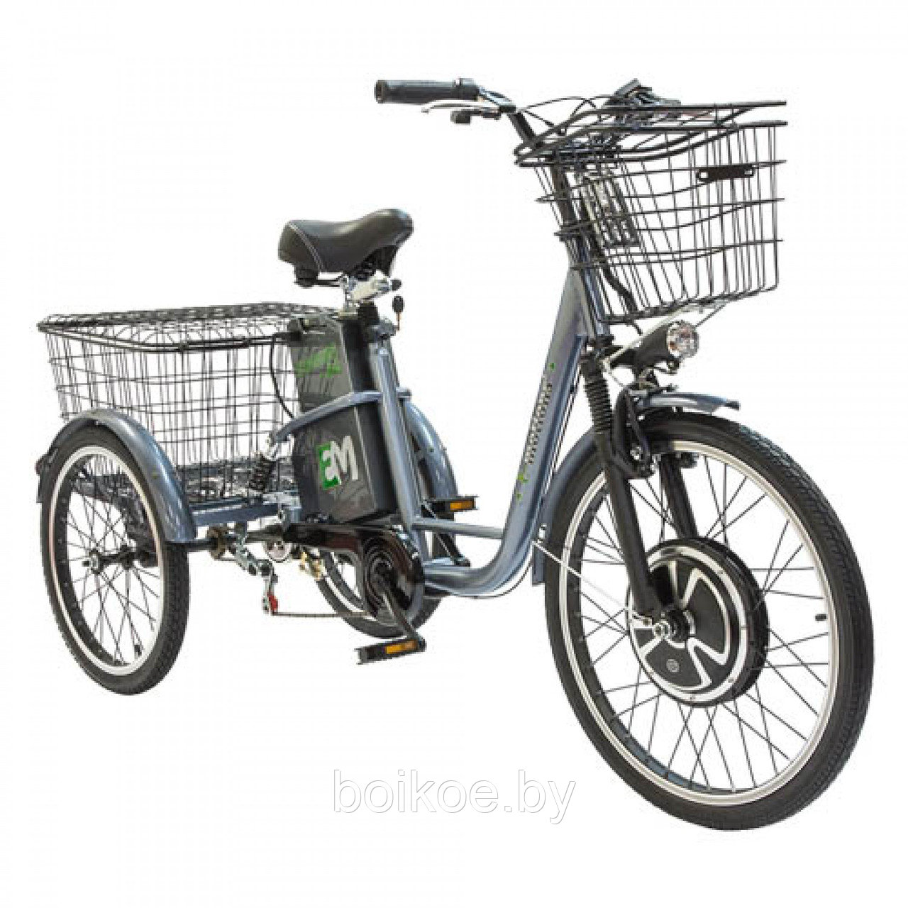 Электровелосипед трехколесный E-Motions Kangoo-ru 500W - фото 1 - id-p116833418
