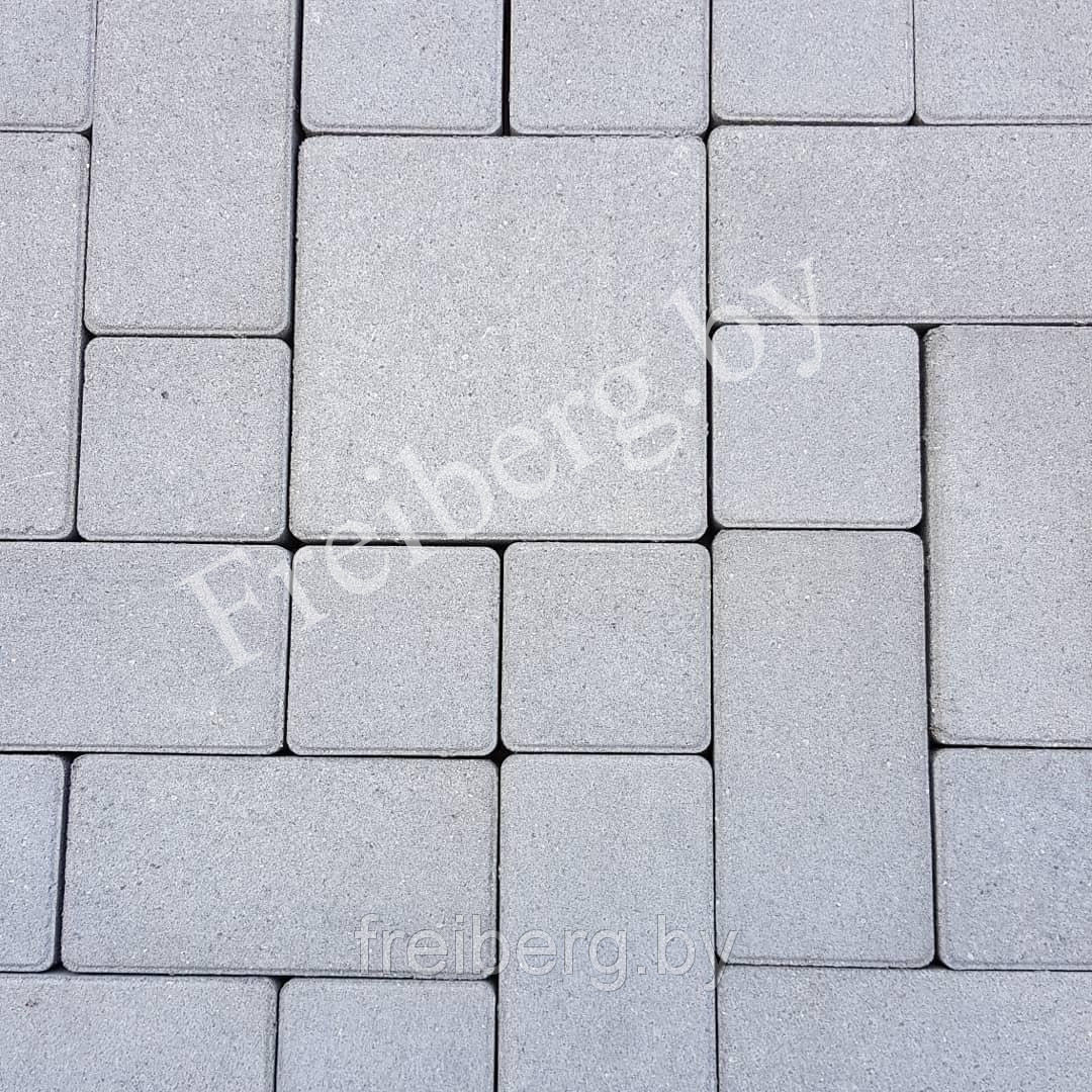 Тротуарная плитка Рубико 60 мм Серый - фото 2 - id-p101634323