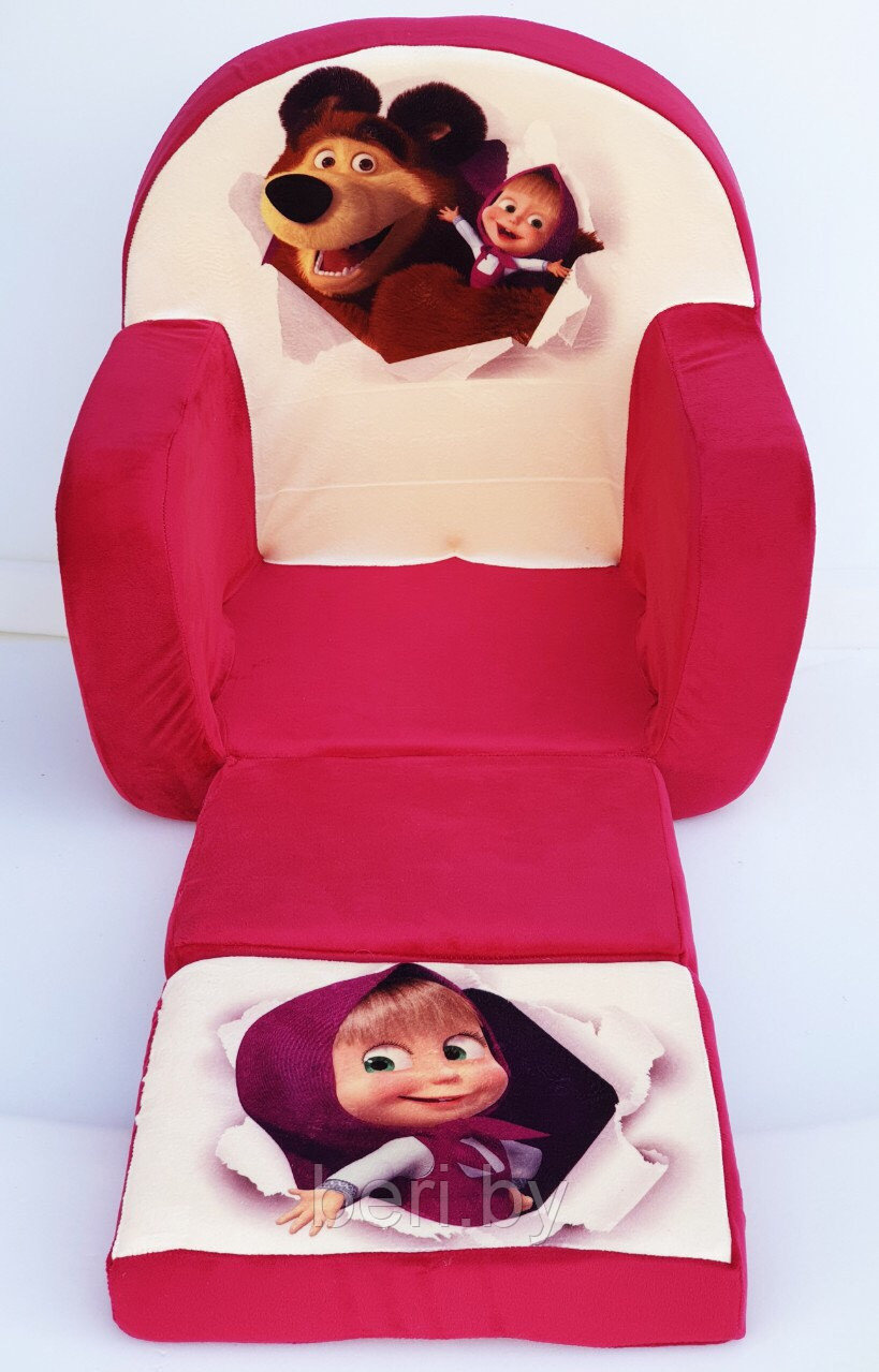 Детское кресло мягкое раскладное "Щенячий патруль", кресло-кровать, раскладушка детская, разные цвета - фото 6 - id-p116834729