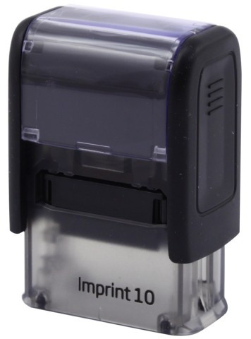 Автоматическая оснастка Imprint для клише штампа 26*9 мм, марка Imprint 10 (8910), корпус черный
