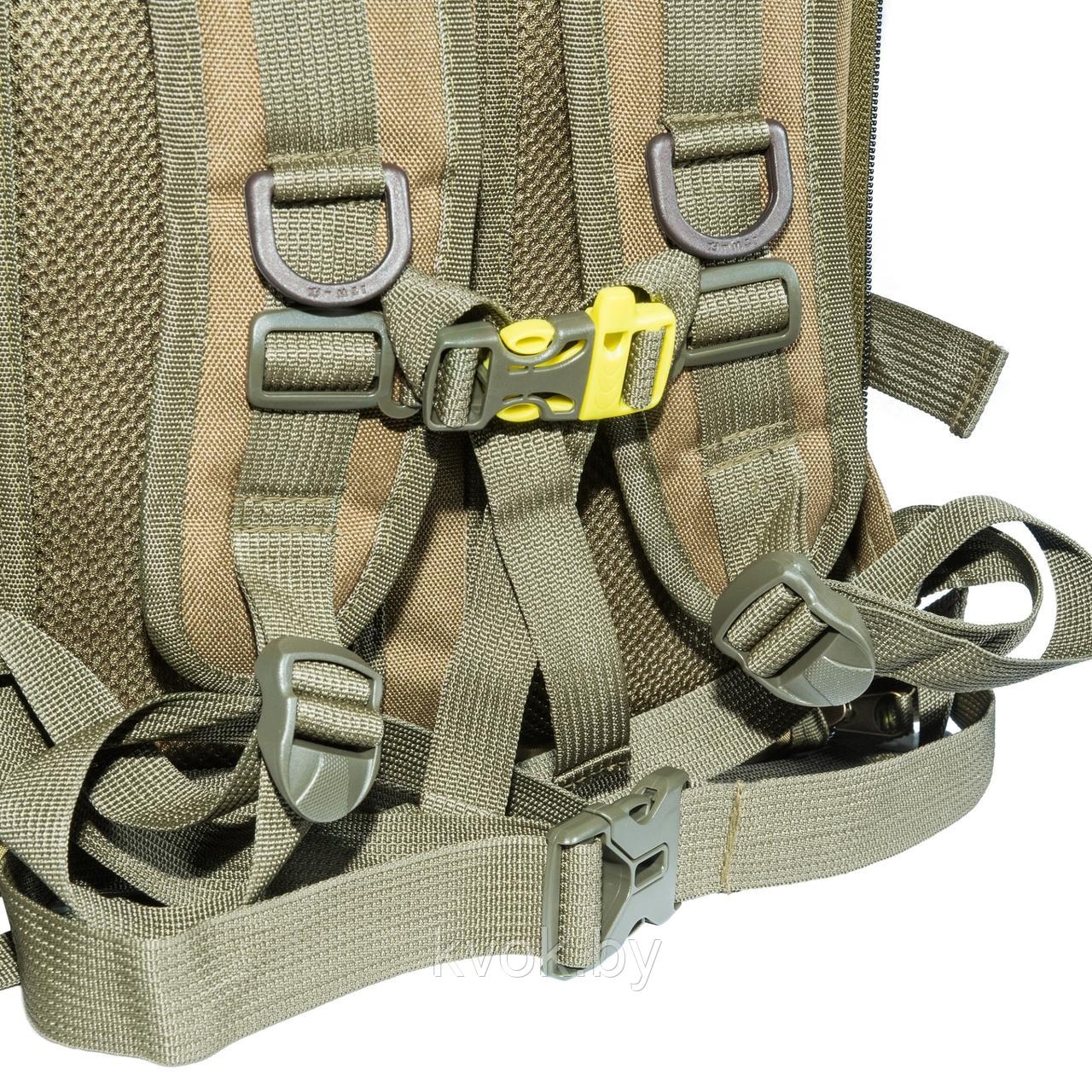 Сумка-рюкзак AQUATIC С-28Х с кожаными накладками (цвет: хаки) - фото 3 - id-p116835862