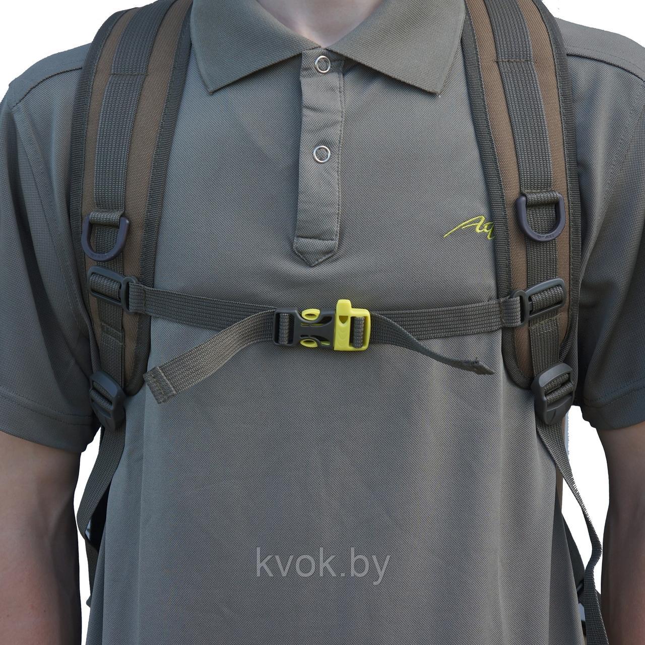 Сумка-рюкзак AQUATIC С-28Х с кожаными накладками (цвет: хаки) - фото 9 - id-p116835862