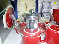 Чайник Kamille заварочный стеклянный 0,8 л арт. KM 1602