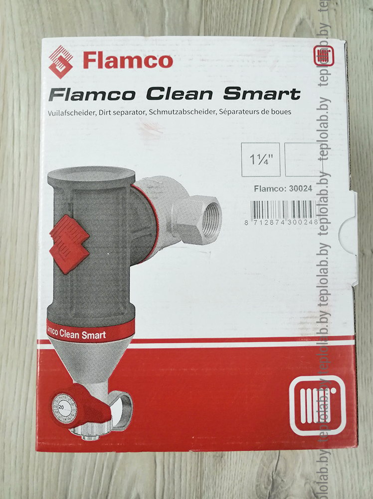 Сепараторы воздуха и грязи Flamcovent Clean Smart 1 1/4" - фото 7 - id-p75185301