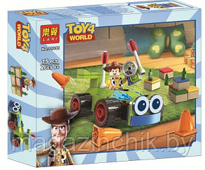 Конструктор История игрушек Вуди на машине, Lari 11316 аналог Lego Toy Story 10766