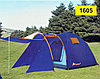 Палатка туристическая LANYU LY-1605, 4-х местная 410x210x175см, фото 5