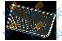 Стекло противотуманной фары (левое) BMW 5 (E34) 01.88 - 12.95, рифленое стекло, SBM2002KL