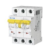 Автоматический выключатель Eaton PL7-C25/3, 3P, 25A, хар-ка C, 10kA, 3M 263411