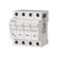 Автоматический выключатель Eaton PL7-C50/4, 4P, 50A, хар-ка C, 10kA, 4M 165187