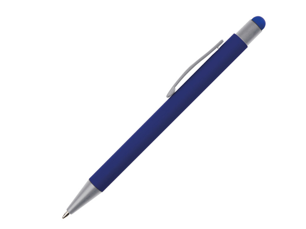 Ручка шариковая SALT LAKE CITY, металл, синий/серебро