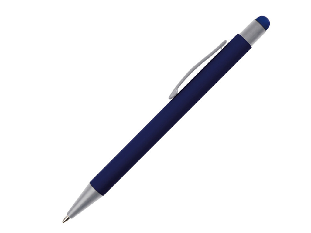 Ручка шариковая SALT LAKE CITY, металл, темно-синий/серебро, фото 1