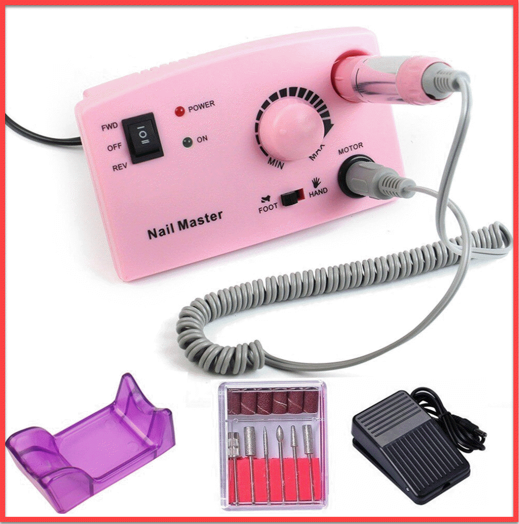 Аппарат для маникюра DM 211 Nail Master машинка розовый - фото 3 - id-p116865988