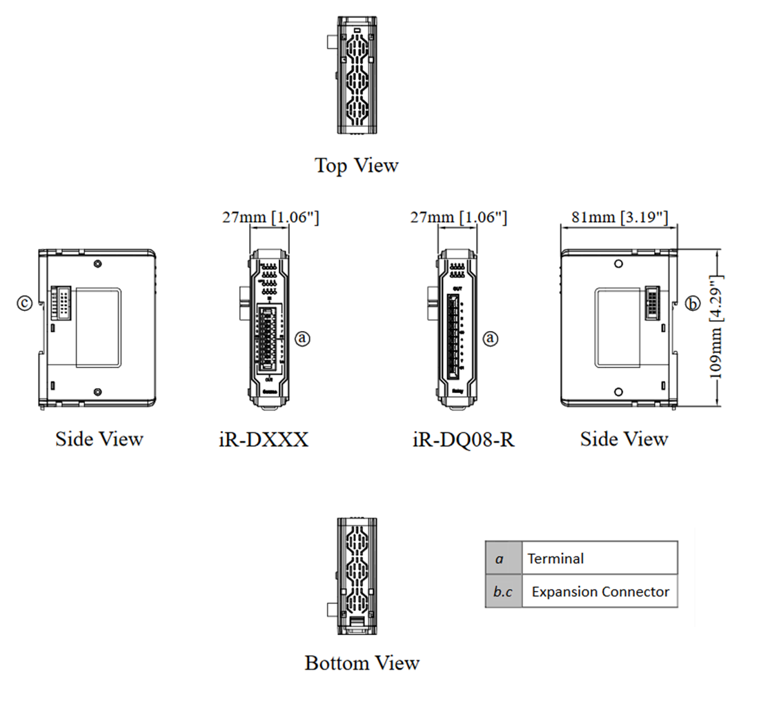 Weintek iR-DI16K Модуль дискретного ввода Digital I/O, 16 входов - фото 5 - id-p116773368
