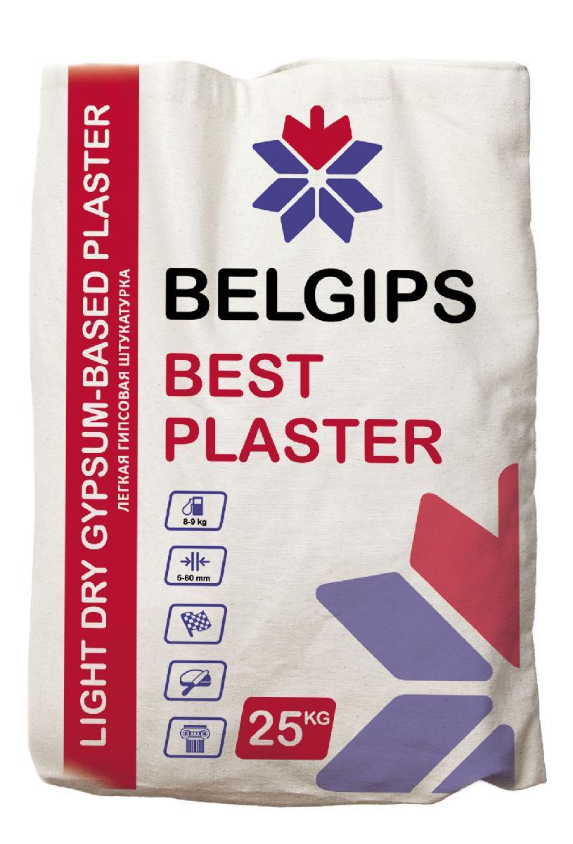 Штукатурка Belgips Best Plaster, 25 кг. - фото 1 - id-p116869416