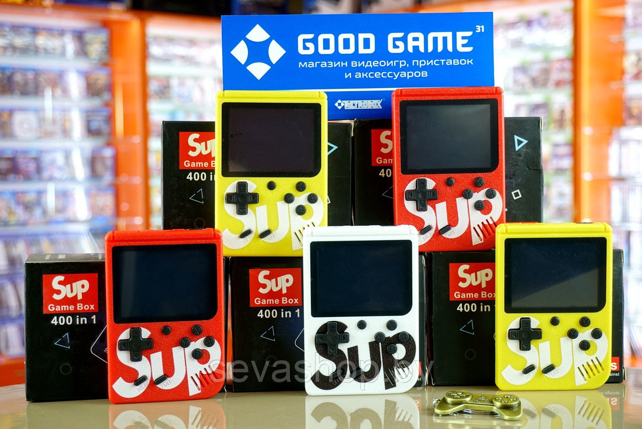 ИГРОВАЯ ПРИСТАВКА ГЕЙМБОКС SUP GAME BOX 400 ИГР В 1 - фото 1 - id-p116874275