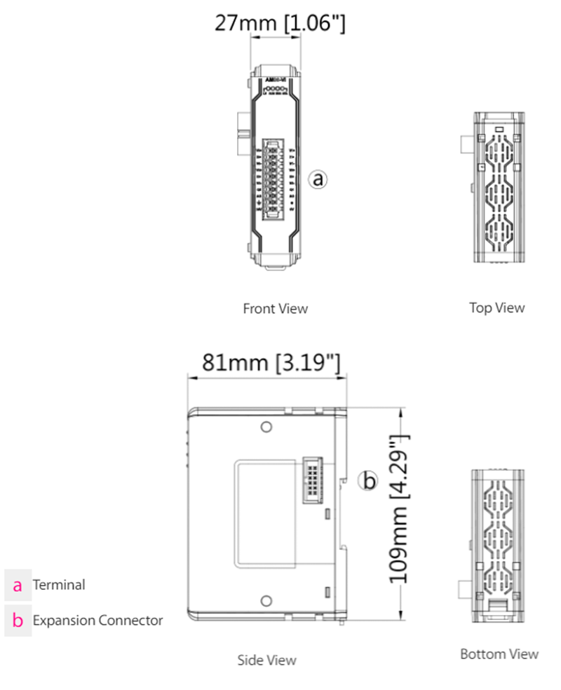 Weintek iR-AM06-VI Модуль аналогового ввода-вывода 4 входа 2 выхода - фото 5 - id-p116773379