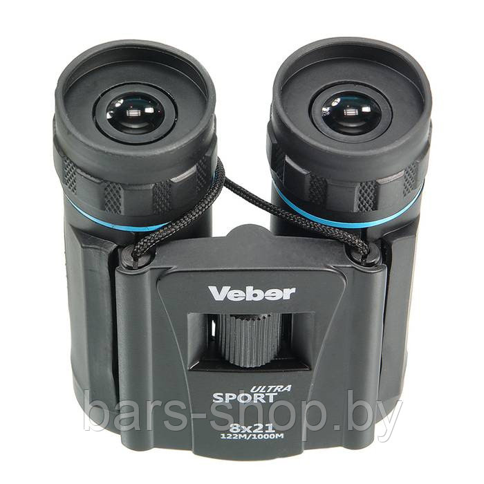 Бинокль Veber Ultra Sport БН 8x21 черный - фото 2 - id-p7027382