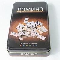 Игра «Домино» в металлической коробке