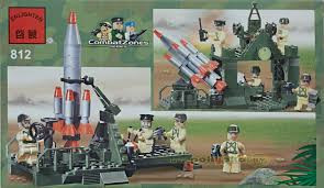 812 Brick (Брик) Enlighten Детский конструктор Rocket (Ракетница), 242 детали, серия "Боевая зона" - фото 7 - id-p7027803