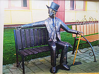 Скульптура (скамейка) "Лис"