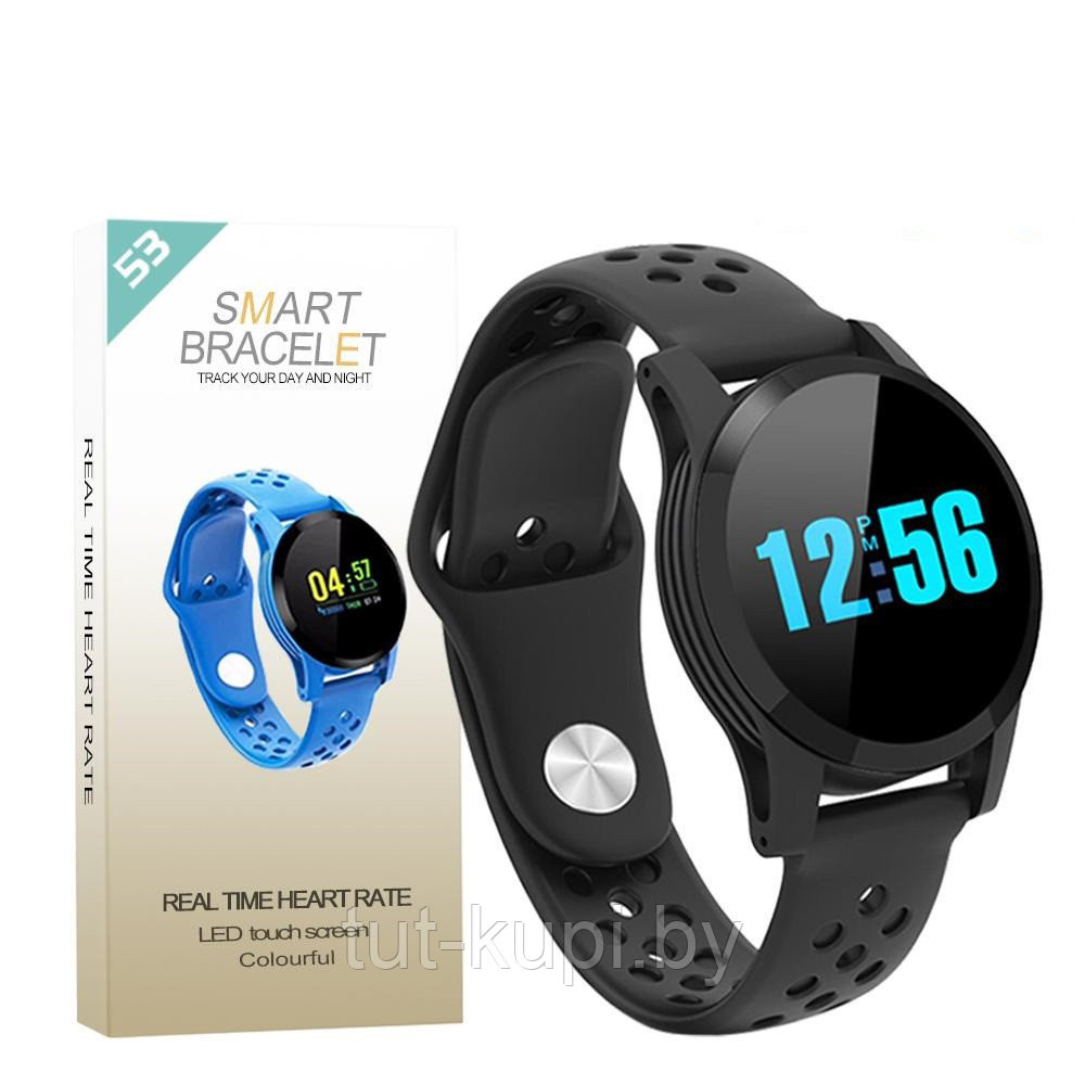 Фитнес-браслет Smart Bracelet SW53 с измерением давления и пульса - фото 1 - id-p116920490