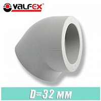 Угол полипропиленовый Valfex Ø 32*45