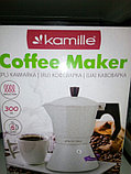 Гейзерная индукционная кофеварка Kamille на 6 чашек арт. KM 2517GR, фото 2