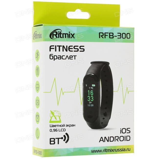 Фитнес браслет Ritmix RFB-300 (ORIGINAL, аналог Mi band 3)