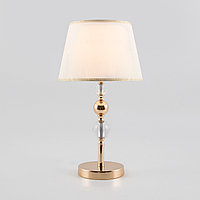 Настольная лампа с абажуром 01071/1 золото Sortino Eurosvet