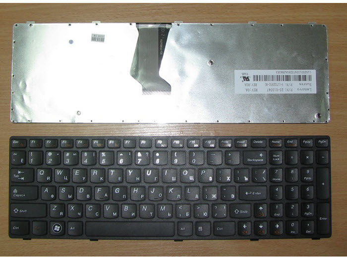 Замена клавиатуры в ноутбуке Lenovo G570 G575 Z560 Z565 - фото 1 - id-p7030476