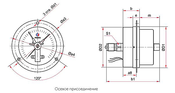 Манометр электроконтактный ТМ-310.05