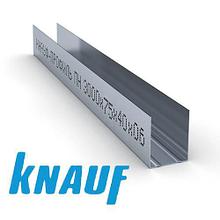 Профиль для гипсокартона KNAUF направляющий UW 75/40, толщ. 0,6мм, 3 метра