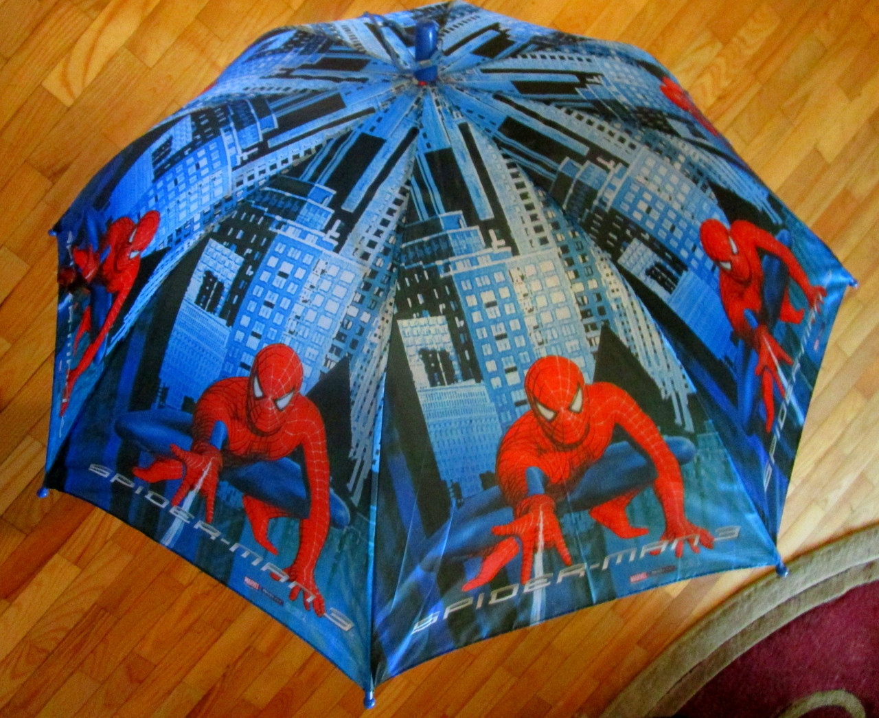 Зонт детский человек паук - фото 3 - id-p117061511