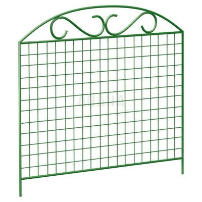 Ограждение садовое Сетка  (1 секция, высота 0,9 м, ширина 1,0м)