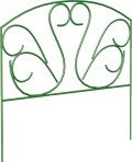 Заборчик садово-парковый "Лебеди" (5 секций по 78 см)