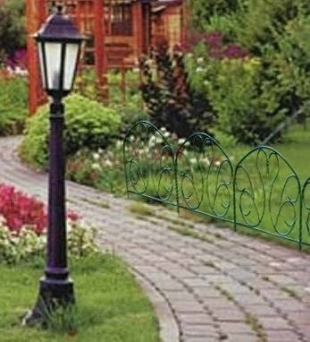 Заборчик садово-парковый "Лебеди" (5 секций по 78 см) - фото 2 - id-p78219204