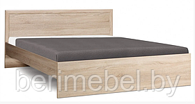 Кровать "Фриз" 140 см 21.52-01 (дуб сонома) Олмеко