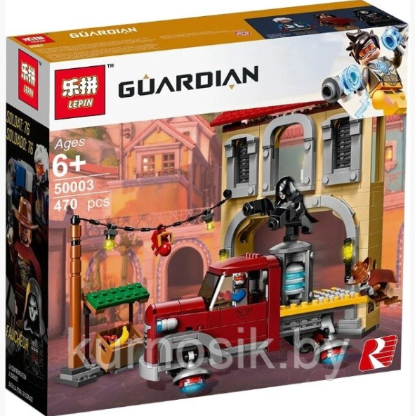 Конструктор 50003 Lepin "Противоборство Дорадо" 470 деталей - фото 1 - id-p117063262