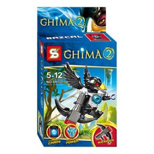 Минифигурка-аналог LEGO Chima: Разкал арт. SY137-5