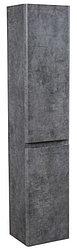 Шкаф-пенал АКВА РОДОС Акцент R подвесной, серый мрамор (АР0002715)