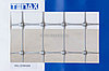 Пластиковая сетка для ограждения MILLENNIUM (серебро) 1,5м*10м. Италия., фото 2