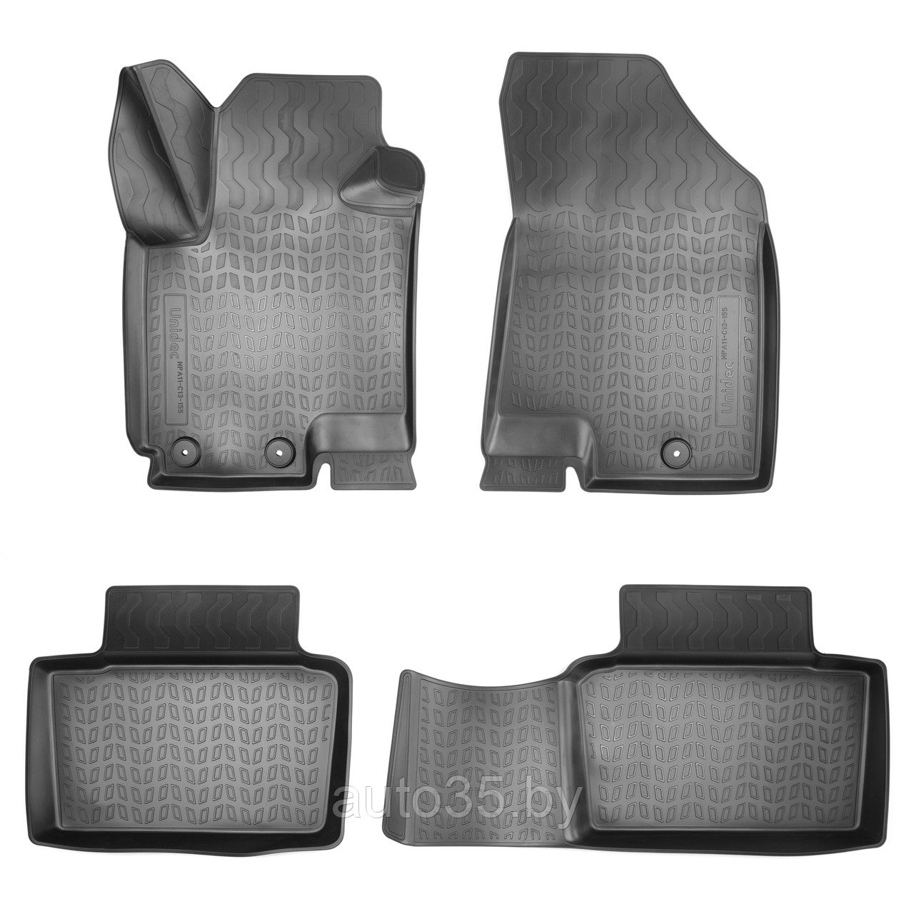Коврики салонные для Changan CS35 Plus 3D (2019)