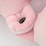 Подушка для путешествий "Однотонная", Memory Foam (розовая), фото 3