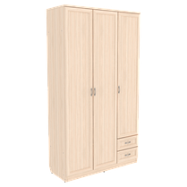 Шкаф для белья со штангой, полками и ящиками арт. 113  система Гарун (6 вариантов цвета), фото 2