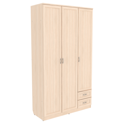 Шкаф для белья со штангой, полками и ящиками арт. 113 система Гарун (6 вариантов цвета) - фото 2 - id-p114442218