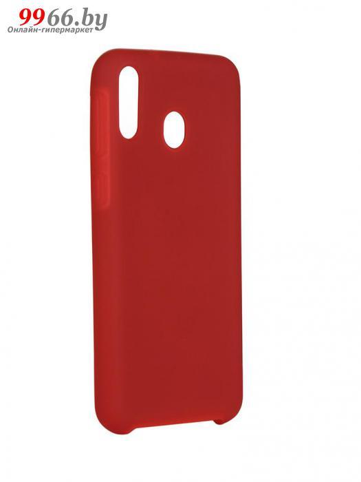 Чехол Innovation для Samsung Galaxy M20 Silicone Cover Red 15370 - фото 1 - id-p116898411