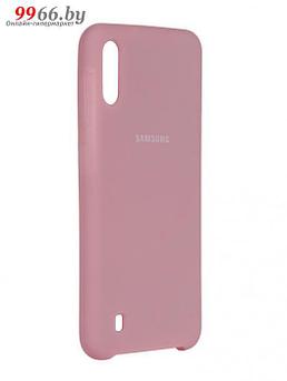 Чехол Innovation для Samsung Galaxy M10 Silicone Cover Pink 15368