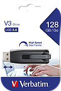 USB-накопитель 128GB Store 'n' Go USB 3.0 V3 черный Verbatim